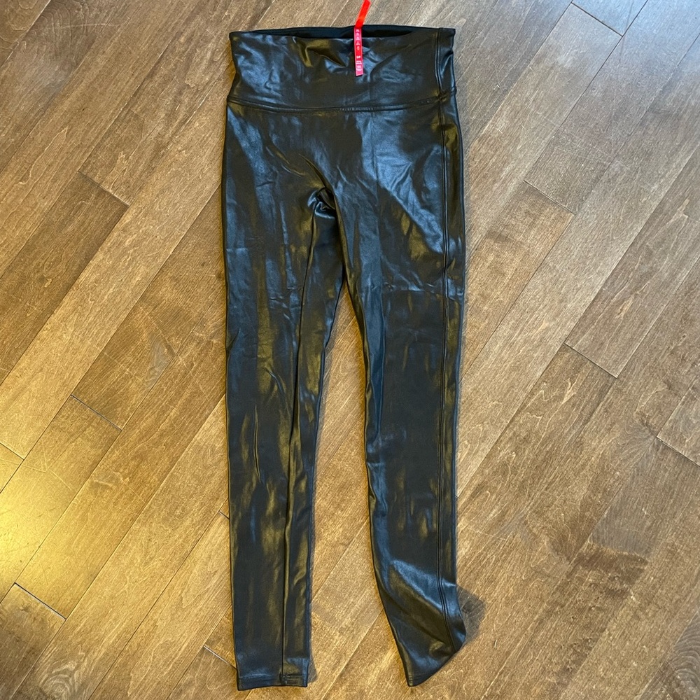 Spanx Faux Leather Leggings